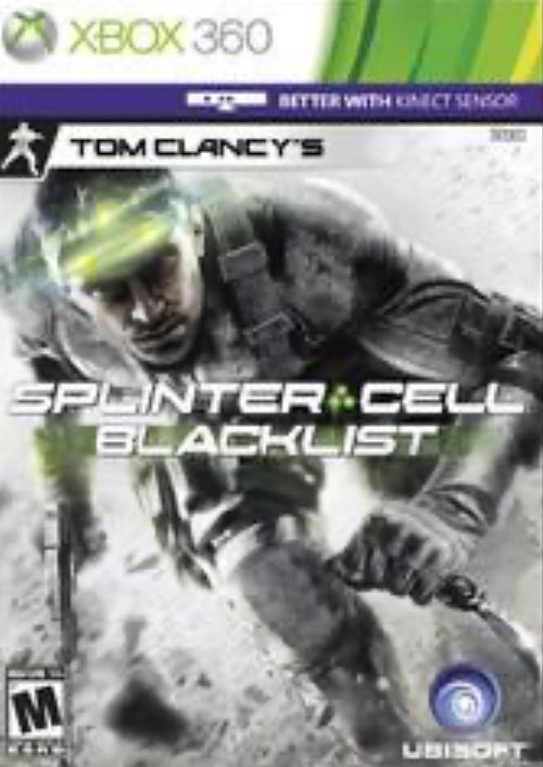 XBOX 360 Tom Clancy’s Splinter Cell Blacklist Video Game