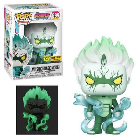 Funko Pop! Animation Boruto Mitsuki (Sage Mode) GITD Hot Topic Exclusive #699