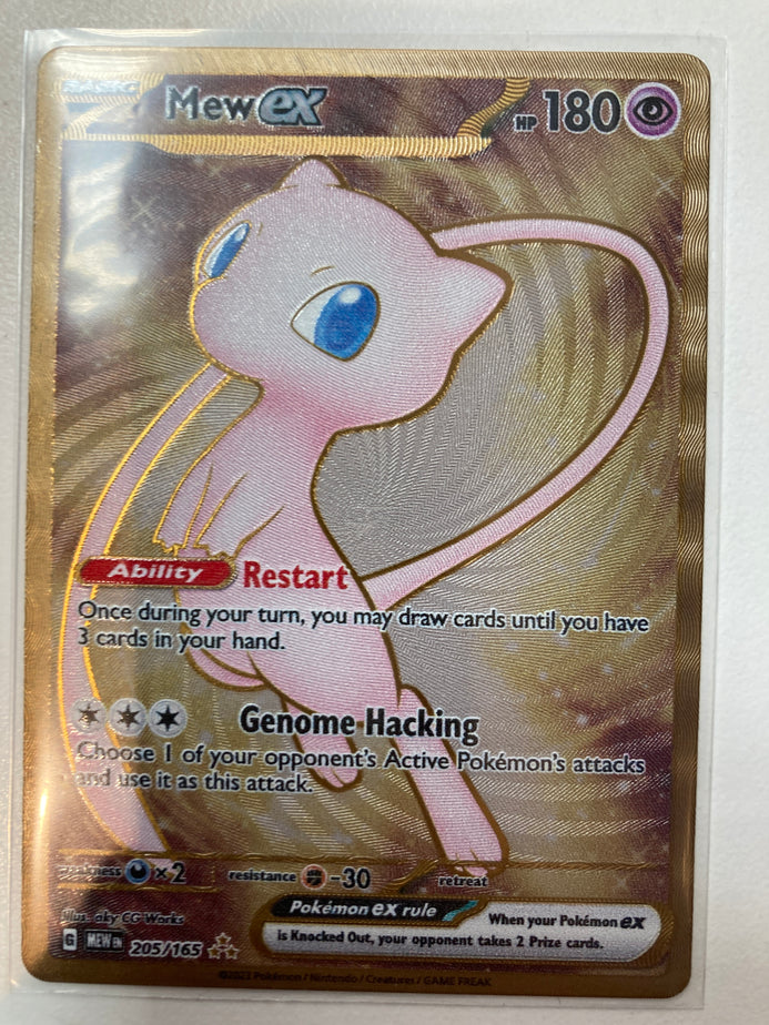METAL Pokmon TCG Mew EX Scarlet & Violet 151 205/165 151 (Metal Card) True Believers Gaming and Collectibles METAL Pokmon TCG Mew EX Scarlet & Violet 151 205/165 151 (Metal Card) True Believers Gaming and Collectibles