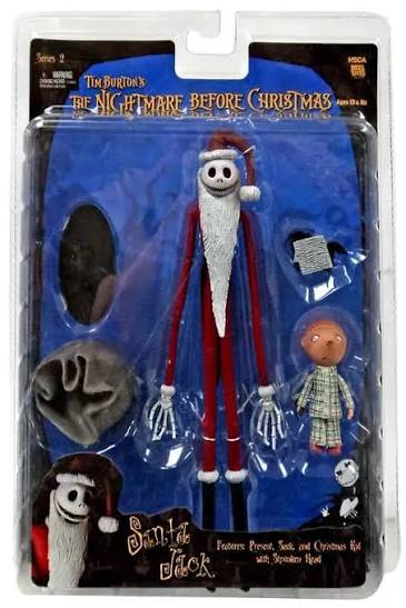 Neca Tim Burtons The Nightmare Before Christmas Santa Jack Action Figure