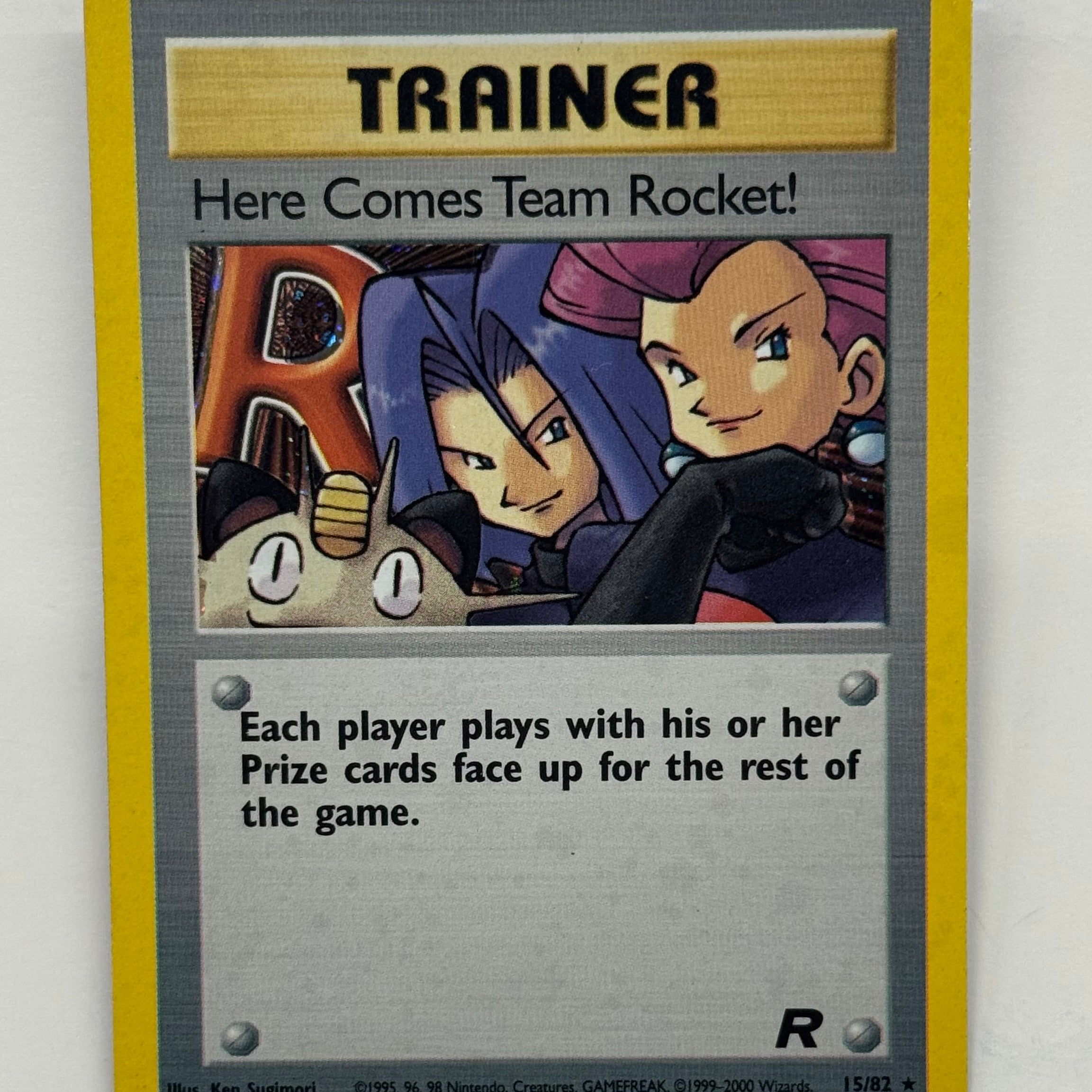 Pokémon TCG - Team Rocket Unlimited Here Comes Team Rocket 15/82 LP