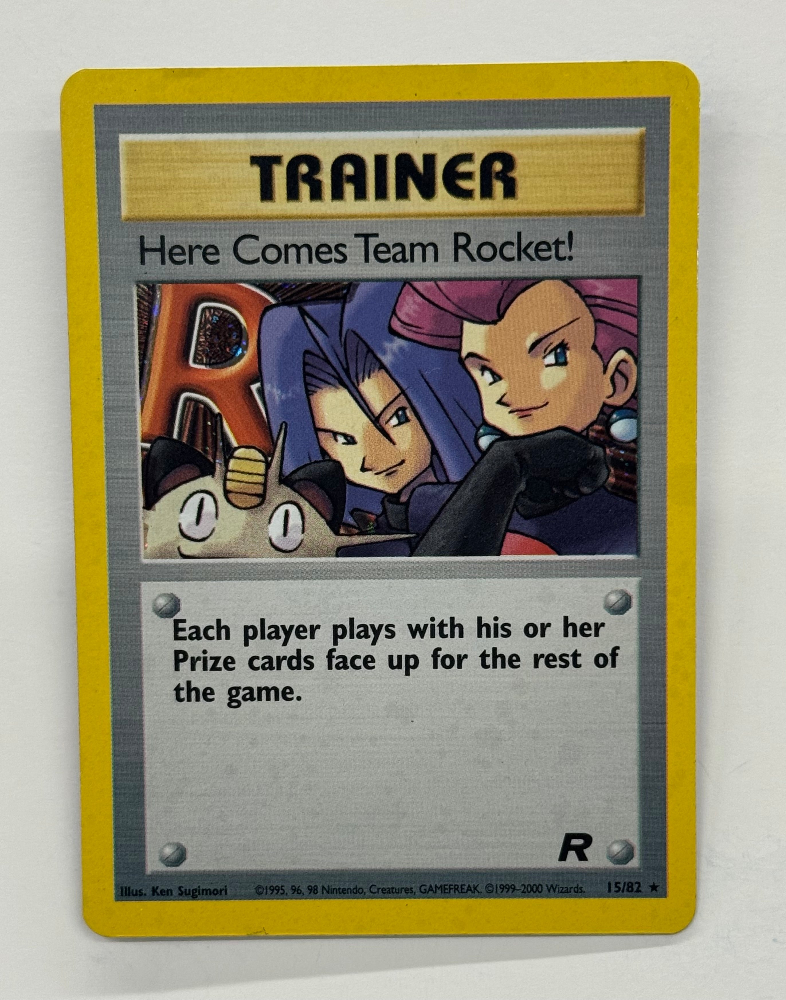 Pokémon TCG - Team Rocket Unlimited Here Comes Team Rocket 15/82 LP