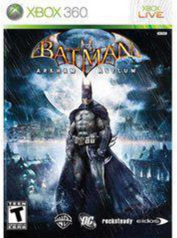 XBOX 360 Batman Arkham Asylum Video Game
