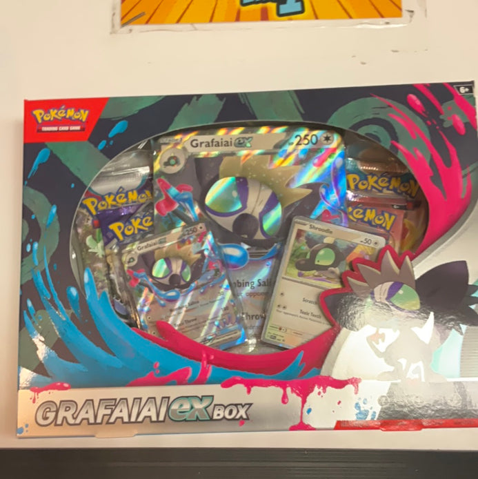 grafaiai ex box booster packs Pokémon TCG Grafaiai EX Box – True Believers Gaming and Collectibles