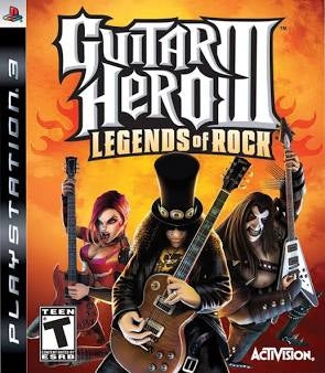 PlayStation 3 Guitar Hero III Legends Of Rock Video Game