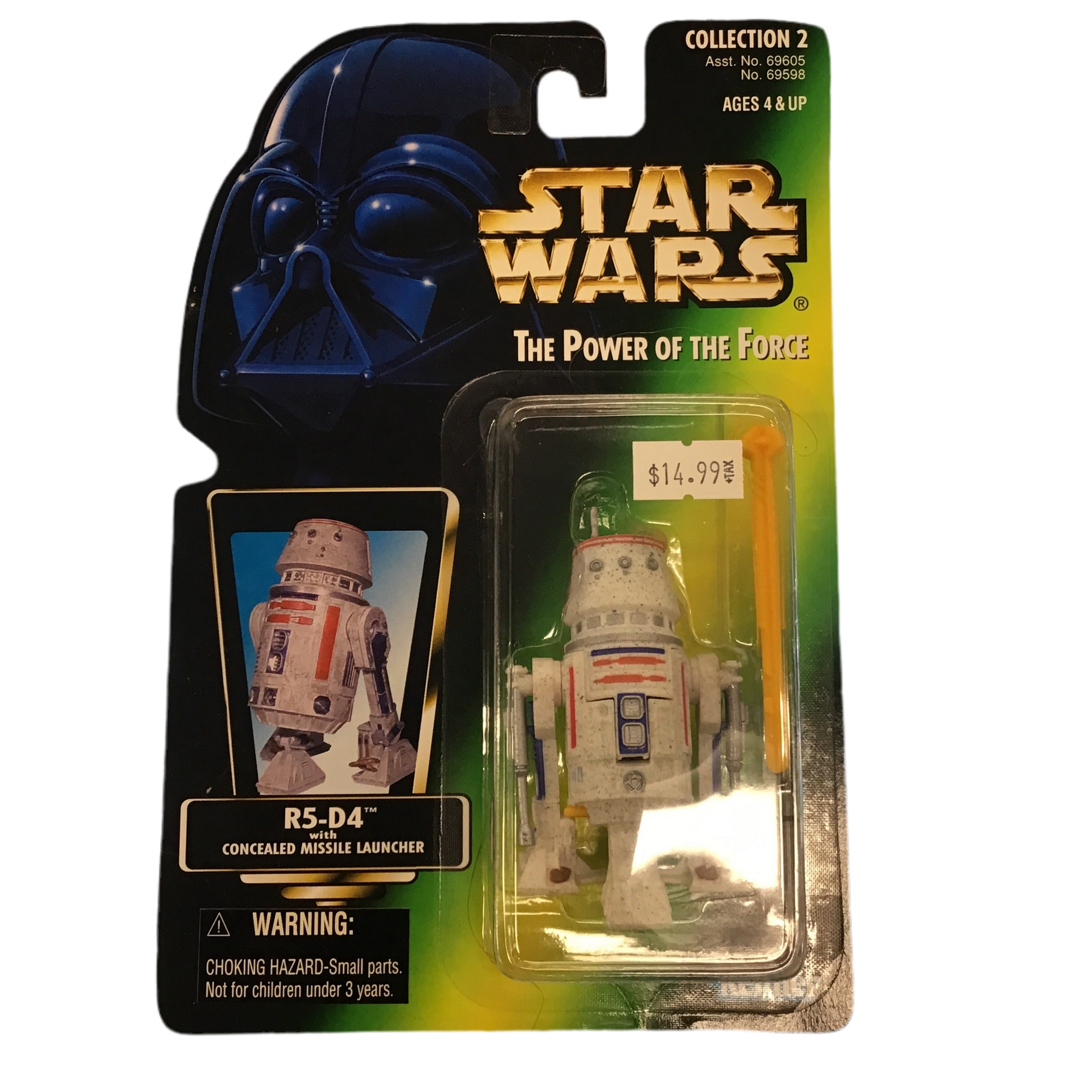 Kenner Star Wars The Power Of The Force R5-D4