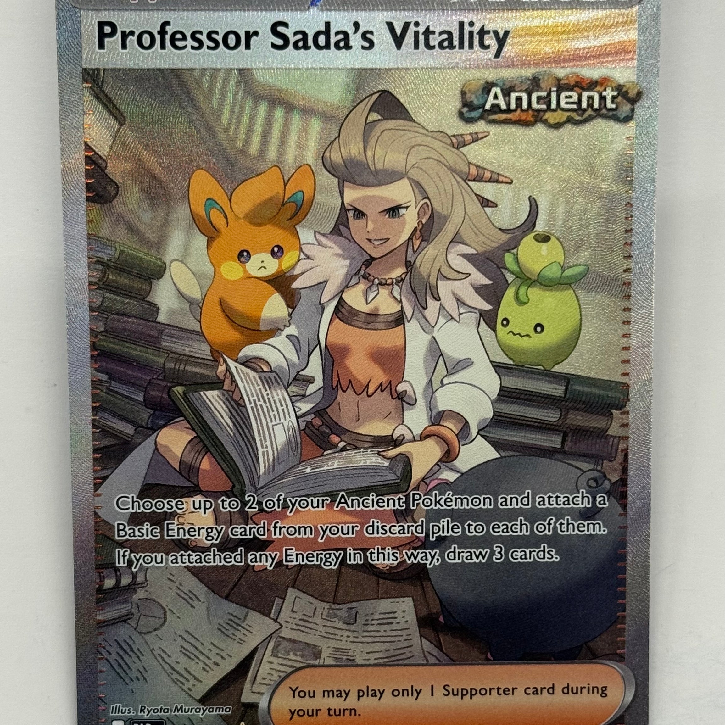 Pokémon TCG - Paradox Rift Professor Sada’s Vitality 256/182 NM