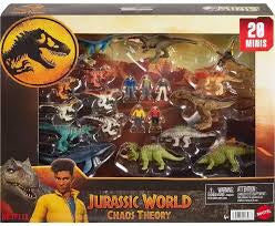 Jurassic World Chaos Theory Mini Figure Set - 20pk