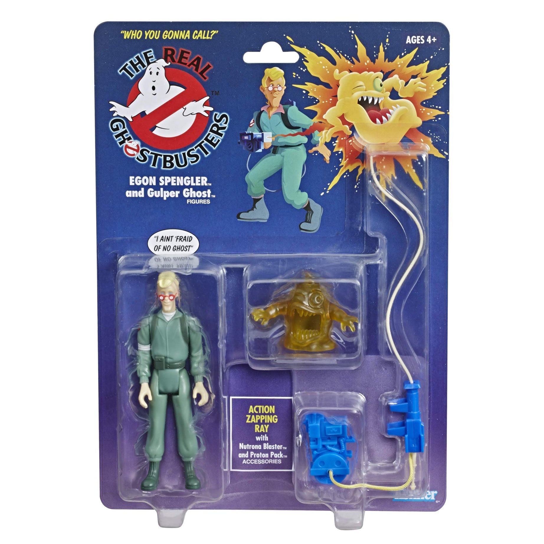 Hasbro The Real Ghostbusters Egon Spengler and Gulper Ghost