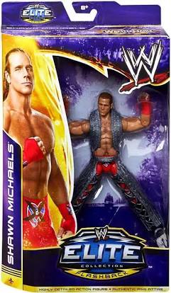 WW Elite Collection Flashback Shawn Michaels Action Figure