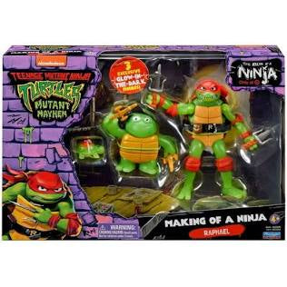Playmates TMNT Mutant Mayhem Making of a Ninja Raphael