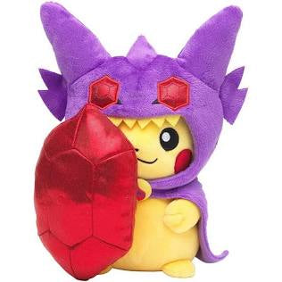 Pokémon Pikachu Wearing Sableye Poncho Plush