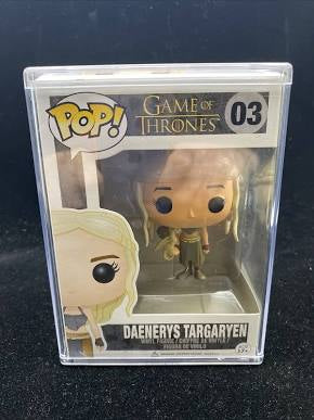 Funko Pop !Television Game of Thrones Daenerys Targaryen #03 gold version