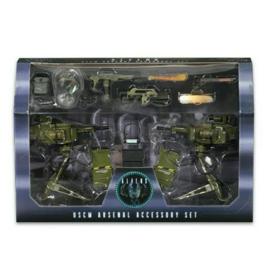 Neca Reel Toys Aliens USCM Arsenal Accessory Set