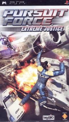 PSP Pursuit Force Extreme Justice  Video Game