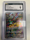 GRADED Pokemon TCG Brute Bonnet 207/182 Paradox Rift Illustration Rare CGC 9