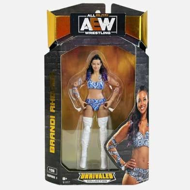 AEW Unrivaled Collection Series 1 Brandy Rhodes Action Figure