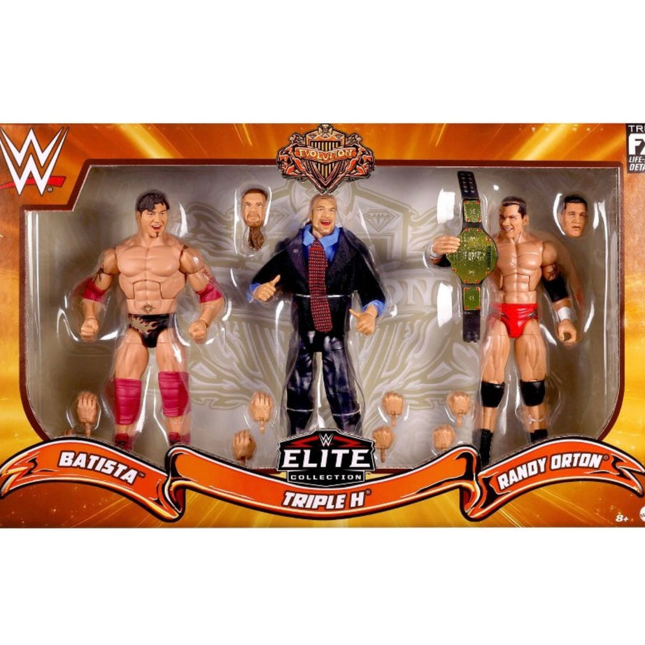WWE Elite Collection Target Exclusive Evolution Action Figure 3-Pack