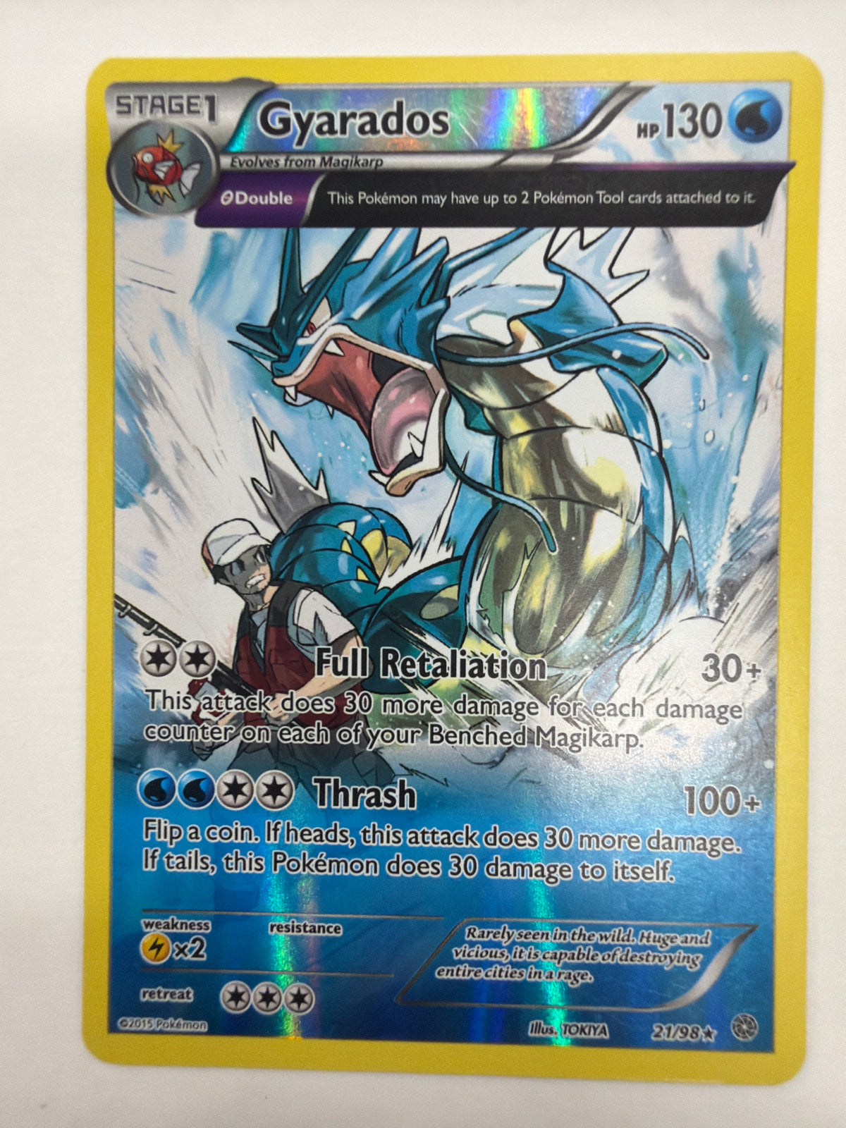 Pokémon TCG - Ancient Origins Gyarados 21/98 DMG