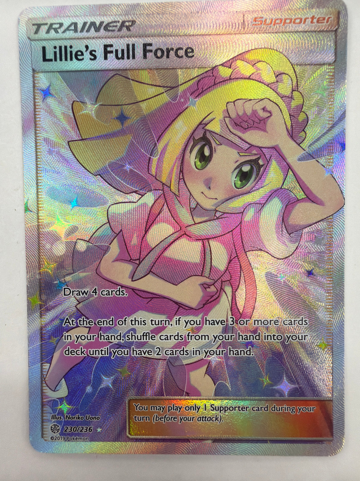 Pokémon TCG - Cosmic Eclipse Lillie's Full Force 230/236 LP