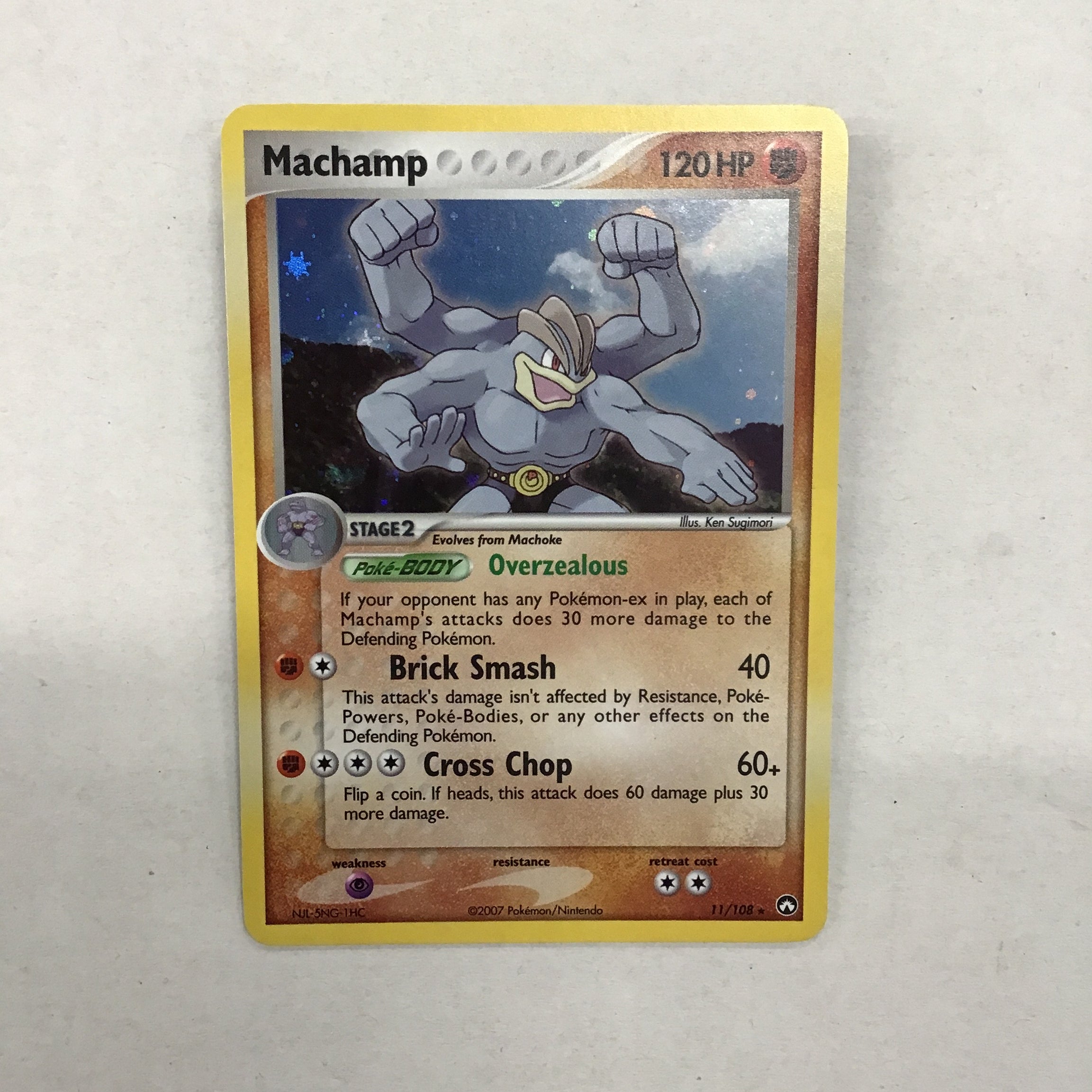 Pokémon TCG - EX Power Keepers Machamp 11/108 NM