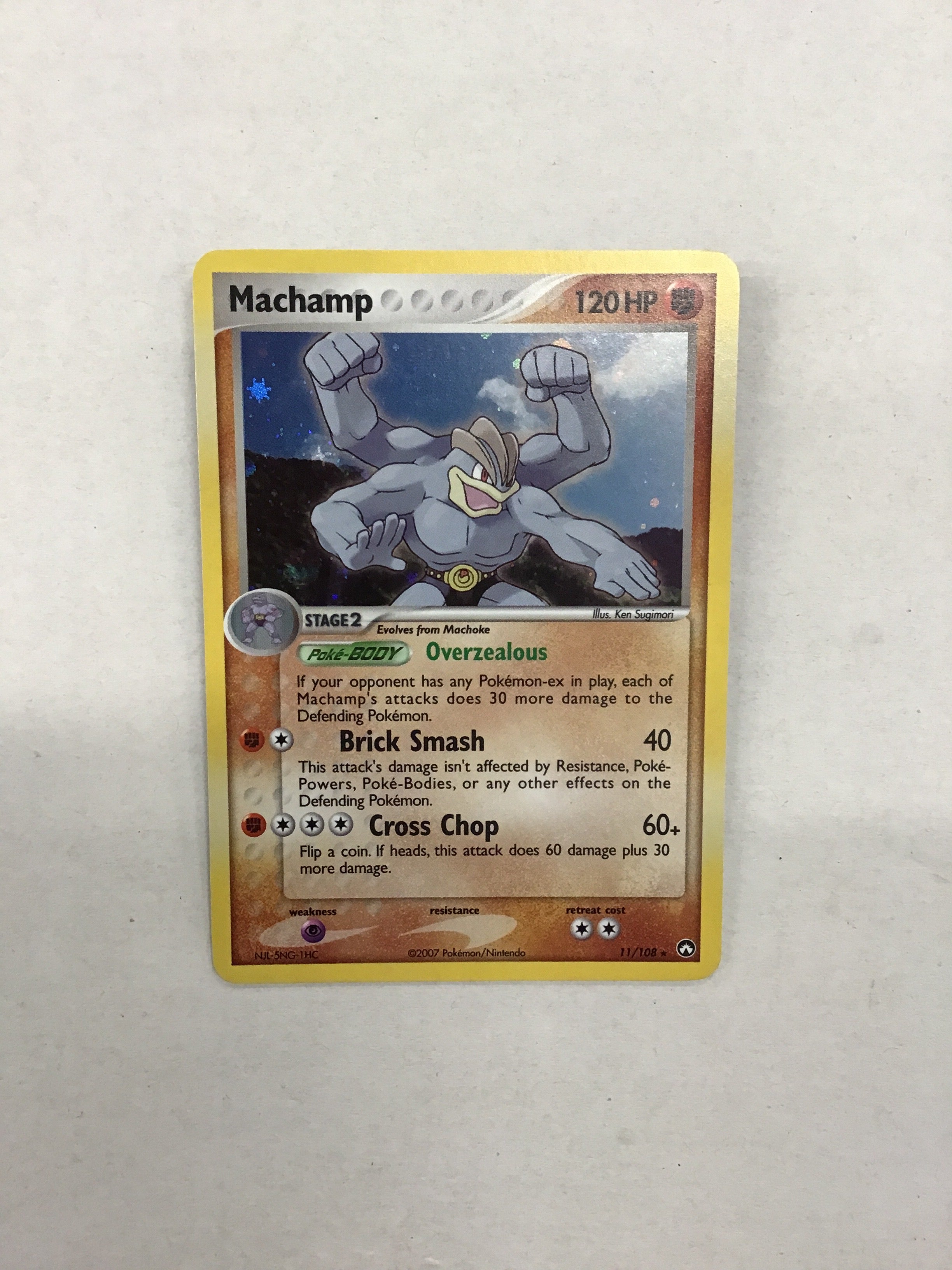 Pokémon TCG - EX Power Keepers Machamp 11/108 NM