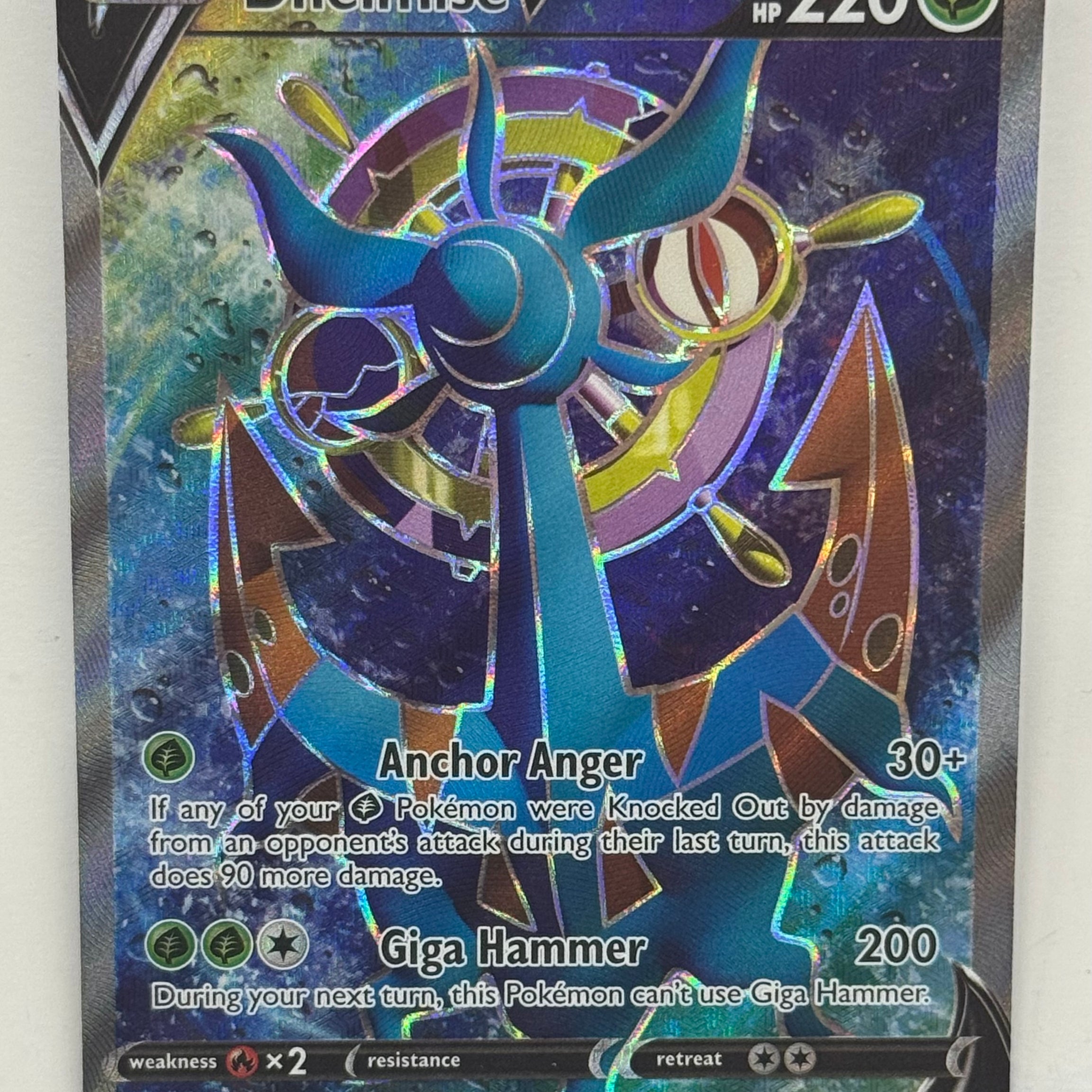 Pokémon TCG - Sword & Shield Dhelmise V 187/202 NM