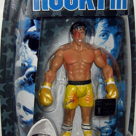 Rocky Collectors Series Rocky III  Rocky Balboa “The Italian Stallion” (Post Fight) Action Figure