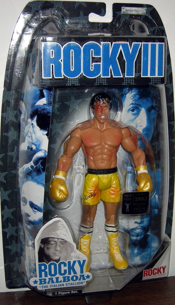 Rocky Collectors Series Rocky III  Rocky Balboa “The Italian Stallion” (Post Fight) Action Figure