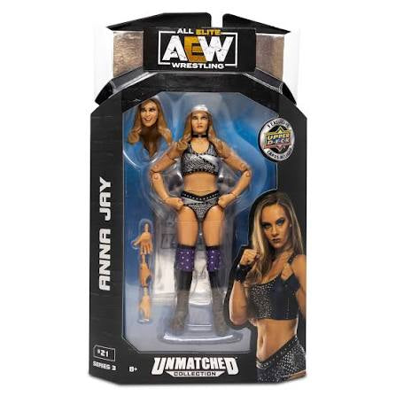 AEW Jazwares Unmatched Collection Series 3 Anna Jay Action Figure