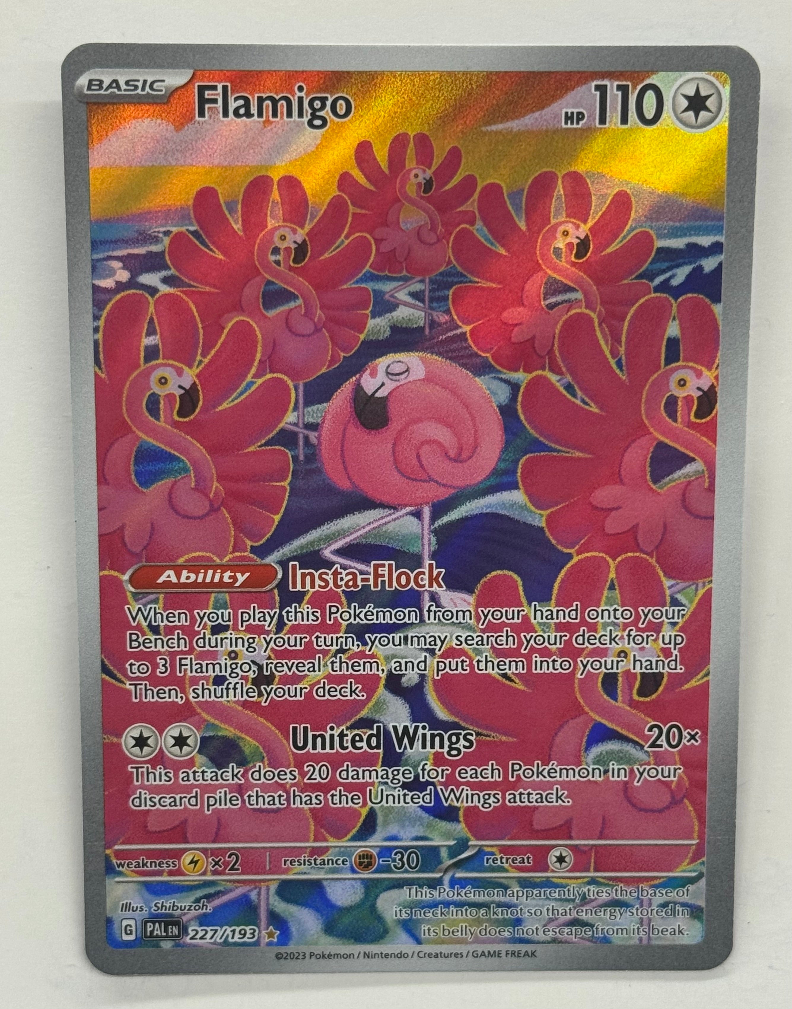 Pokémon TCG - Paldea Evolved Flamigo 227/193 NM