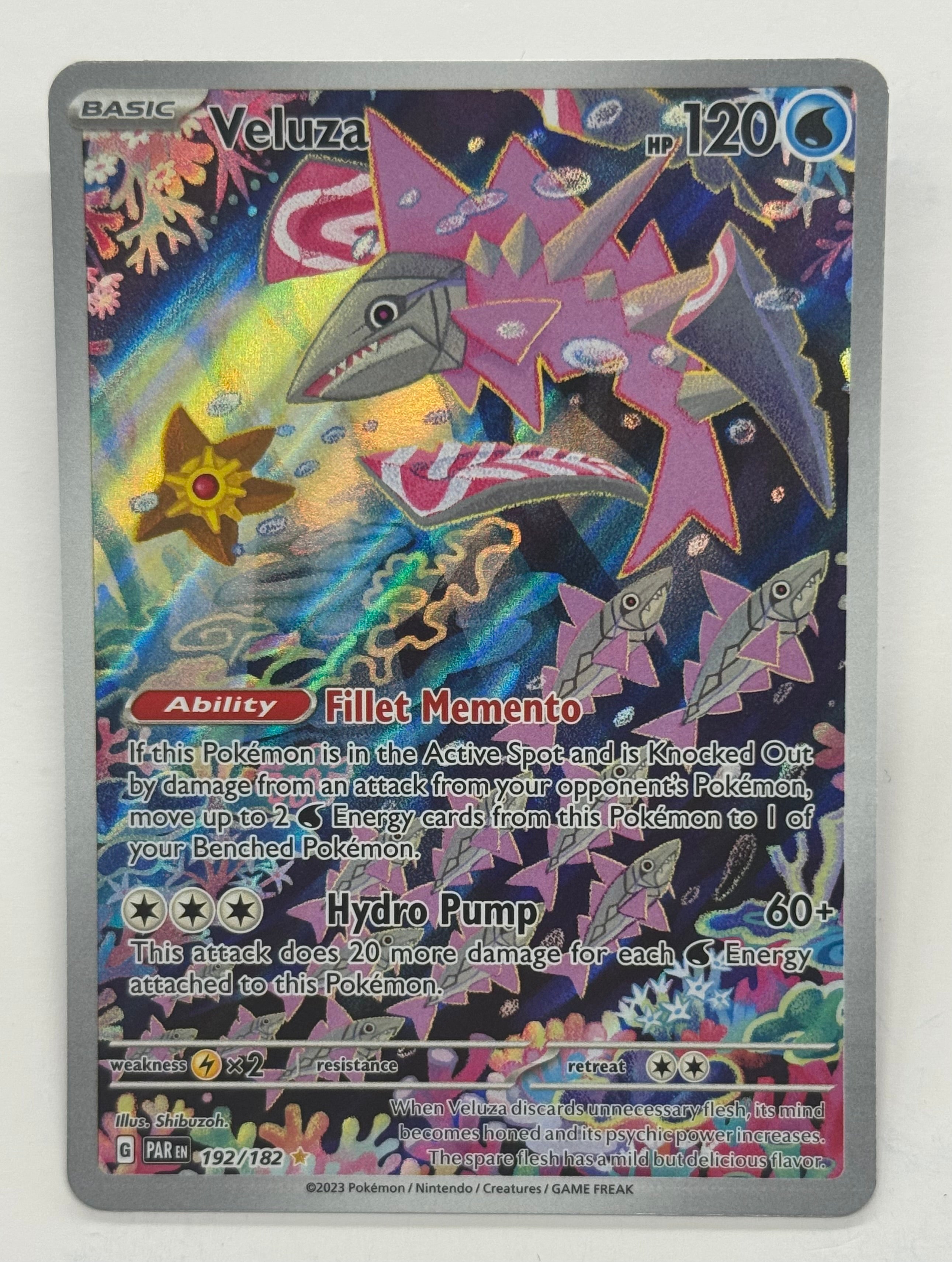 Pokémon TCG - Paradox Rift Veluza 192/182 NM