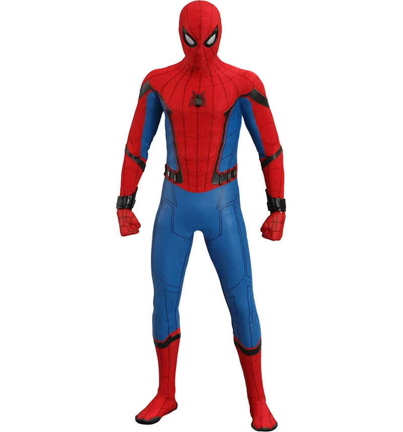 Hot Toys Movie Masterpiece Marvel Spider-Man Far From Home Spider-Man Movie Promo Edition Collectable Action Figure (Sideshow Exclusive)