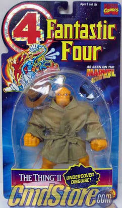 Toybiz Marvel Comics Fantastic Four The Thing II (Undercover Disguise) Action Figure
