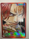 One Piece TCG Shanks (Parallel) OP09-001 Emperors New World NM