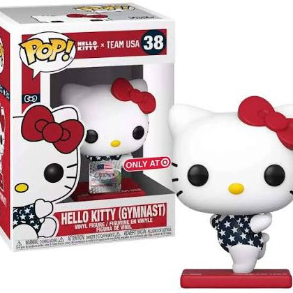 Funko Pop! Hello Kitty x Team USA Hello Kitty (Gymnast) Target Exclusive #38