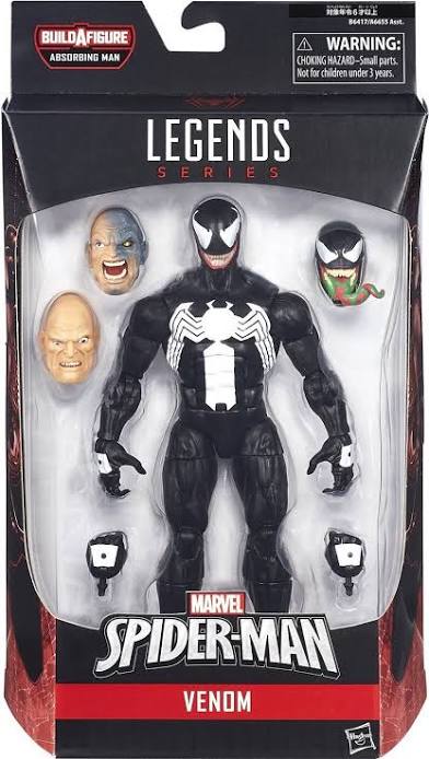Hasbro Marvel Legends Series Spider-Man Venom Action Figure