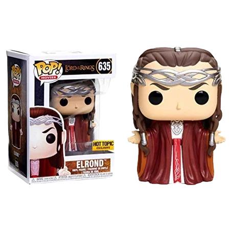 Funko Pop! Movies Lord Of the Rings Elrond #635 Hot Topic Exclusive