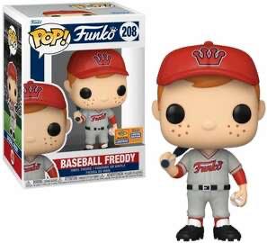 Funko Pop! Funko Baseball Freddy Wondercon 2023 Exclusive Shared Sticker #208