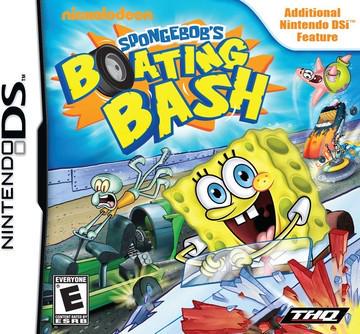 Nintendo DS Nickelodeon SpongeBob's Boating Bash Video Game (In Box, No Manual)