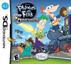 Nintendo DS Disney Phineas and Ferb Across the 2nd Dimension Video Game (Complete In Box)