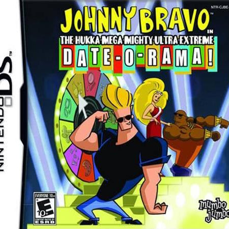 Nintendo DS Johnny Bravo The-Hucka-Mega-Mighty-Ultra-Extreme Date-O-Rama Video Game (Complete In Box)