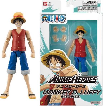 Bandai Anime Heroes One Piece Anime Heroes Monkey D. Luffy East Blue Action Figure
