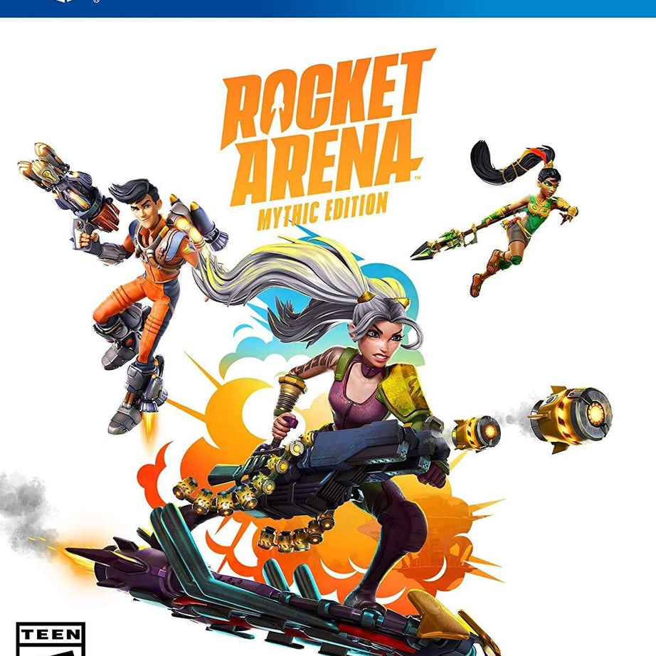 PS4 Rocket Arena Mythic Edition Video Game (Complete In Box)