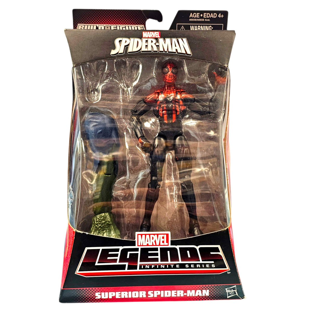 Hasbro Marvel Legends Infinite Series Superior Spider-Man Action Figure (Missing Interchangeable Hands)