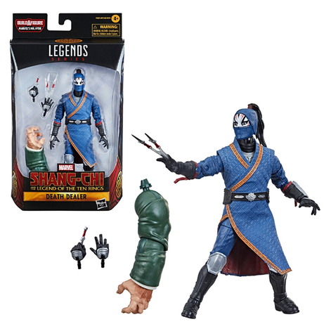 Hasbro Marvel Legends Shang-Chi DAnd The Legend Of The Ten Rings Death Dealer Action Figure