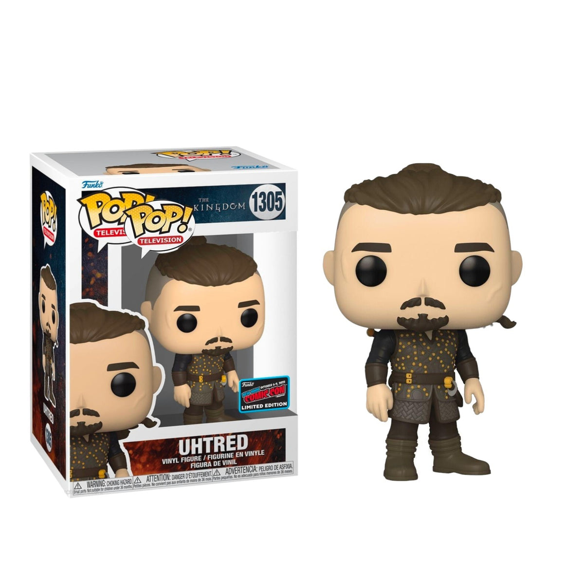 Funko Pop! Television Last Kingdom NYCC 2022 Exclusive Convention Sticker #1305