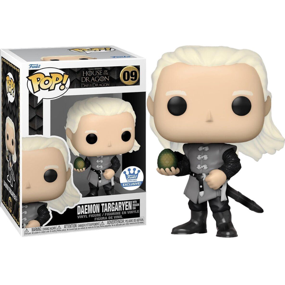 Funko Pop! Television Game of Thrones House of the Dragon Day of the Dragon Daemon Targaryen Funko Shop Exclusive #09