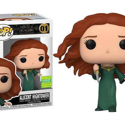 Funko Pop! Television Game of Thrones House of the Dragon Day of the Dragon Alicent Hightower SDCC 2022 Exclusive Shared Sticker #01