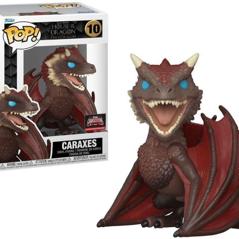 Funko Pop! Television Game of Thrones House of the Dragon Day of the Dragon Caraxes Targetcon 2023 Exclusive #10